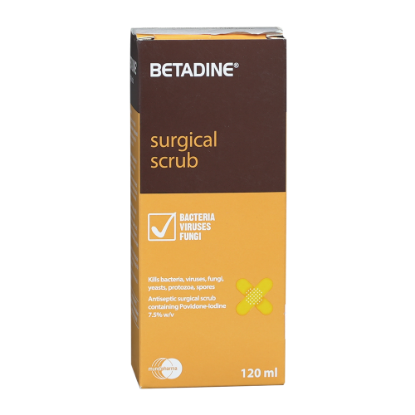 BETADINE SURGICAL SCRUB 120ML