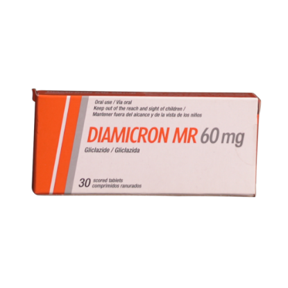 DIAMICRON MR 60MG 30TABS