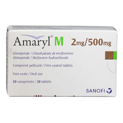 AMARYL M 2/500 MG (30 TAB)