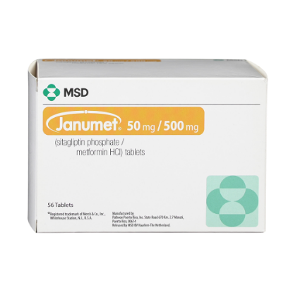 JANUMET 50/500 MG(56 TAB)