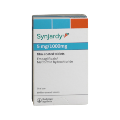 SYNJARDY 5 MG/1000 MG(60 TAB)