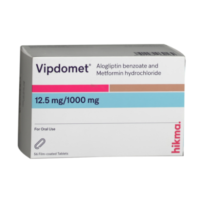 VIPDOMET 12.5/1000MG 56 TABS