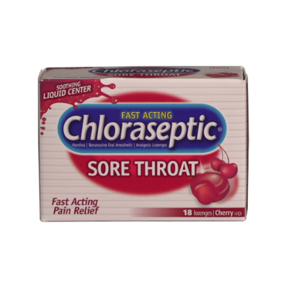 CHLORASEPTIC SORE THROAT CHERRY LOZ
