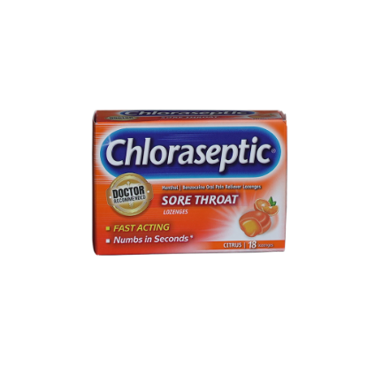 CHLORASEPTIC SORE THROAT CITRUS LOZ