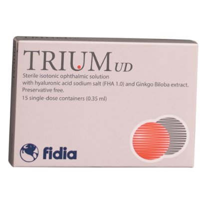 TRIUM UD OPHTALMIC SOLN.(15 VIALS)