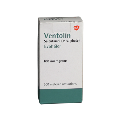 VENTOLIN ENVOHALER 100MCG 200DOSE