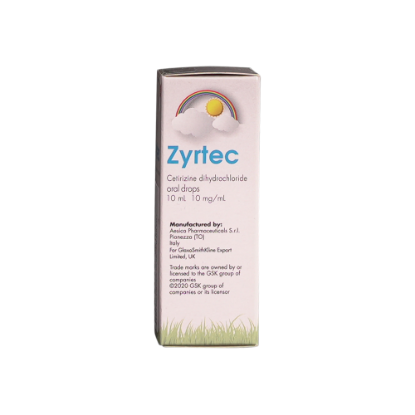 ZYRTEC DROPS 10 MG/ML(10 ML)
