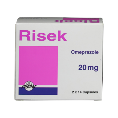 RISEK 20 MG CAPS 28 TABS