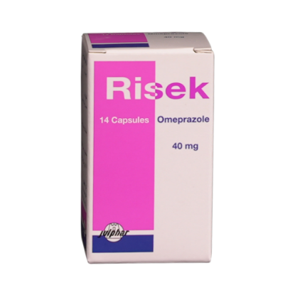 RISEK 40 MG CAPS 14 TAB