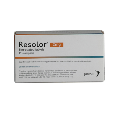RESOLOR 2 MG TAB 28 S