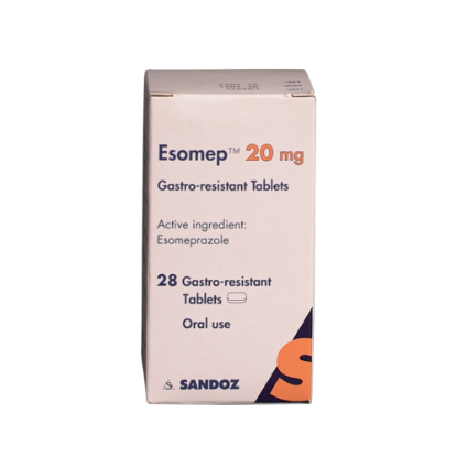 ESOMEP 20 MG (28 TAB)