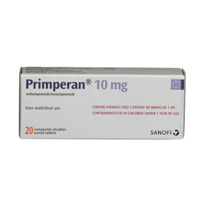 PRIMPERAN 10 Mg TABLETS 20`S