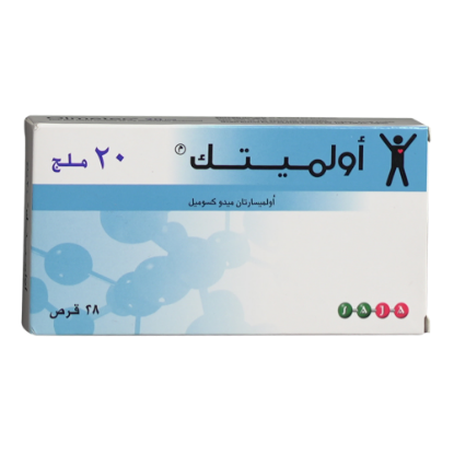 OLMETEC TAB 20 MG 28 S