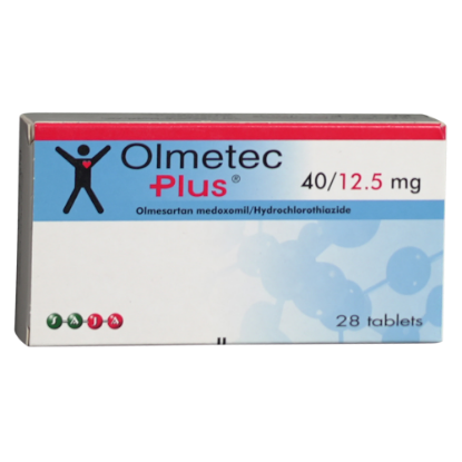 OLMETEC PLUS TAB 40/12.5 MG 28 S