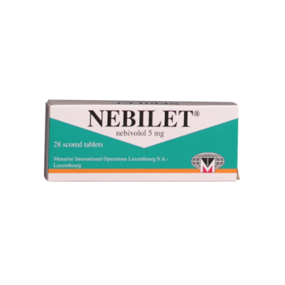 NEBILET 5MG 28 CAPS