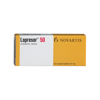 LOPRESOR 50 MG(40 TAB)