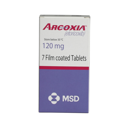 ARCOXIA TAB 120MG 7TAB