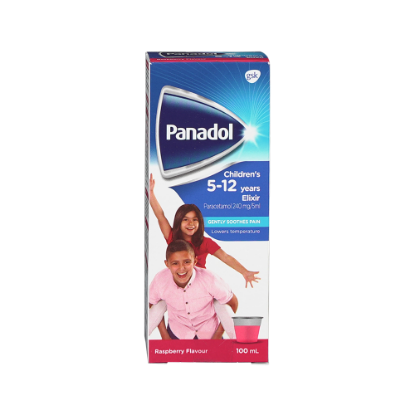 PANADOL ELIXIR 5-12YEARS 100ML
