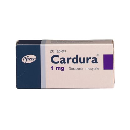 CARDURA 1MG 20 TAB