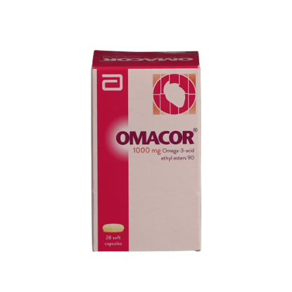 OMACOR 1000 MG CAPSULES 28 CAP