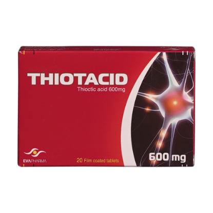 THIOTACID TABLETS 600MG 20S