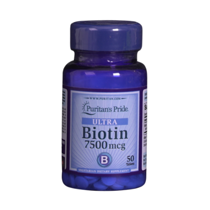 BIOTIN 7500 MCG TAB (PURITAN`S PRIDE)