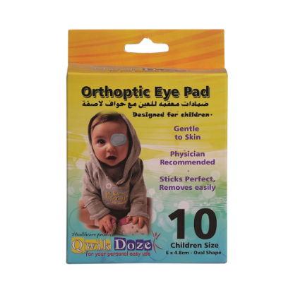 QWIK DOZE JUNIOR EYEPAD 6*4.8CM
