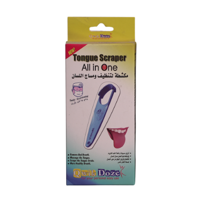 QWIK DOZE TONGUE SCRAPER ALL IN ONE