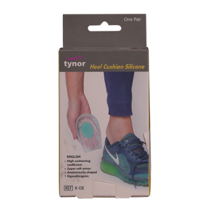 TYNOR HEEL CUSHION SILICON K-02(S,M,L,XL)