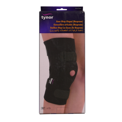 TYNOR KNEE WRAP HINGED(NEOPRENE) J-15 (M,L)