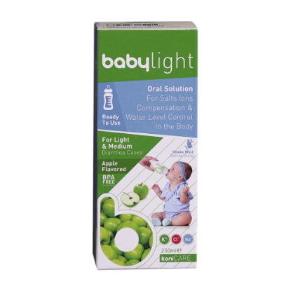BABYLIGHT ORAL SOLUTION (APPLE)250ML (KONICARE)