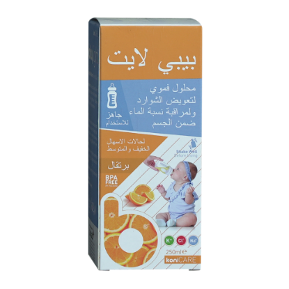 BABYLIGHT ORAL SOLUTION (ORANGE)250ML (KONICARE)