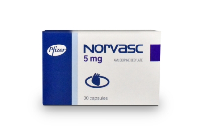 NORVASC CAPSULES 5MG 30CAP