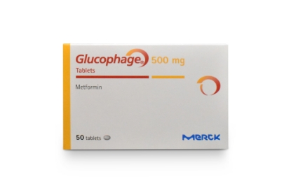 GLUCOPHAGE 500MG TABLETS 50TAB