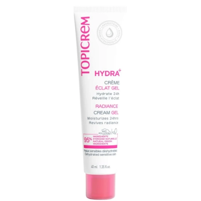 TOPICREM HYDRA+MOISTURIZING RADIANCE GEL 40ML