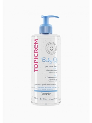 TOPICREM BABY 2 IN 1 CLEANSING GEL 500ML